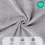 Chrisney Cotton Blanket - Textured Chevron Weave & All Season Comfort