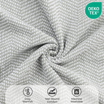 Chrisney Cotton Blanket - Textured Chevron Weave & All Season Comfort