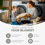 100% Cotton Thermal Blanket – Diamond Weave All-Season, Lightweight & Breathable