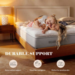 Superior Brushed Microfiber Down Alternative Mattress Topper 2 Inch
