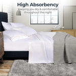 1000 Thread Count Egyptian Cotton Sheets, Embroidered & Deep Pocket Fit