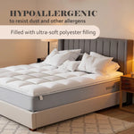 Superior Brushed Microfiber Down Alternative Mattress Topper 2 Inch