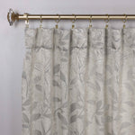 Leaves Room Darkening Back Tabs Blackout Curtain Panels, Set of 2