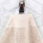 6 Piece Egyptian Cotton Basketweave Towel Set