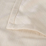 Superior Milan Cotton Textured Striped Lightweight Woven Blanket