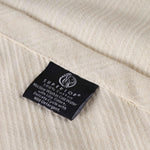 Superior Milan Cotton Textured Striped Lightweight Woven Blanket