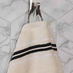 Superior Zero Twist Cotton Solid and Jacquard Floral 6 Piece Towel Set