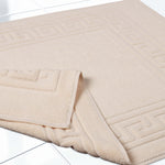 Egyptian Cotton Bath Mat Set of 2 Greek Key Infinity Border