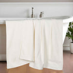 Superior Honeycomb Textured Border Cotton Luxury Bath Sheets, Set of 2
