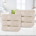 Cotton Terry Hand Towel Set 6-Piece - Atlas