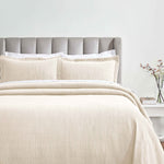 Superior Zenith Cotton Medium Weight Geometric Matelasse Bedspread Set