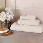 Superior Hays Cotton Medium Weight 3 Piece Assorted Bathroom Towel Set