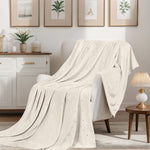 Superior Fleece Plush Medium Weight Fluffy Soft Decorative Blanket