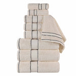 Niles Egyptian Giza 9-Piece Cotton Plush Towel Set