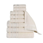 Superior Hays Cotton Medium Weight 9 Piece Assorted Bathroom Towel Set