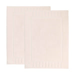 Superior Leo Cotton Modern Absorbent Heavy Washable Bath Mat Set of 2