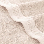 3 Piece Egyptian Cotton Bath Towel Set Basketweave