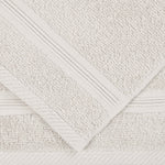 Superior Smart Dry Zero Twist Cotton Medium Weight Hand Towels, Set of 6