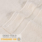 3 Piece Zero Twist Cotton Towels Soft Absorbent