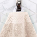 3 Piece Egyptian Cotton Bath Towel Set Basketweave