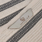 Brea Zero-Twist Cotton Ribbed Face Towel Set 12 Piece