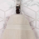 3 Piece Zero Twist Cotton Towels Soft Absorbent