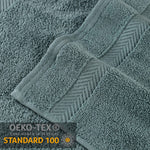 3 Piece Zero Twist Cotton Towels Soft Absorbent