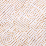 Jasper Cotton Geometric Jacquard Plush Bath Towel Set 2-Piece