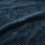 Kacey Ribbed Fluffy Fleece Blanket - Plush Striped Textured Throw