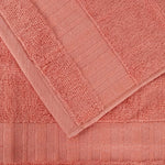 Superior Larissa Cotton Geometric Border 6 Piece Towel Set