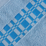 Superior Larissa Cotton Geometric Border 8 Piece Towel Set