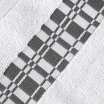 Superior Larissa Cotton Geometric Border 8 Piece Towel Set