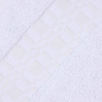 Superior Larissa Cotton Geometric Border 8 Piece Towel Set