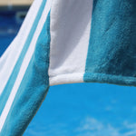 Superior Cabana Striped Cotton Chaise Lounge Chair Cover Set