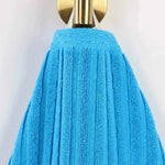 Superior Ribbed Textured Cotton Bath Sheet Ultra-Absorbent Towel Set