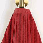 Ribbed Cotton Absorbent Bath Towel Set of 4