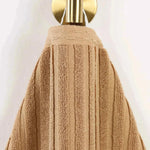 Cotton Ribbed Textured Face Towel Set 12-Piece - Soho