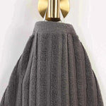 Ribbed Cotton Absorbent Bath Towel Set of 4