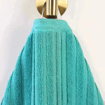 Superior Soho Ribbed Cotton Super Absorbent 4 Piece Hand Towel Set