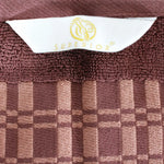 Superior Larissa Cotton Geometric Border 3 Piece Towel Set