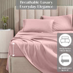 1200 Thread Count Cotton Rich Bed Sheet Set
