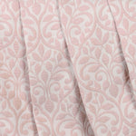 Superior Vineyard Cotton Blend Matelasse Weave Floral Scroll Coverlet