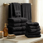 12-Piece Egyptian Cotton Plush Towel Set – Madeline
