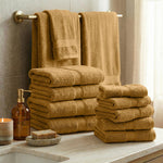 12-Piece Egyptian Cotton Plush Towel Set – Madeline