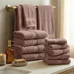 12-Piece Egyptian Cotton Plush Towel Set – Madeline