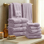 12-Piece Egyptian Cotton Plush Towel Set – Madeline