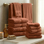 12-Piece Egyptian Cotton Plush Towel Set – Madeline