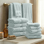 12-Piece Egyptian Cotton Plush Towel Set – Madeline