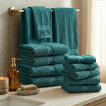 12-Piece Egyptian Cotton Plush Towel Set – Madeline