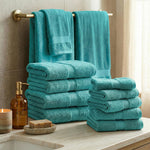 12-Piece Egyptian Cotton Plush Towel Set – Madeline
